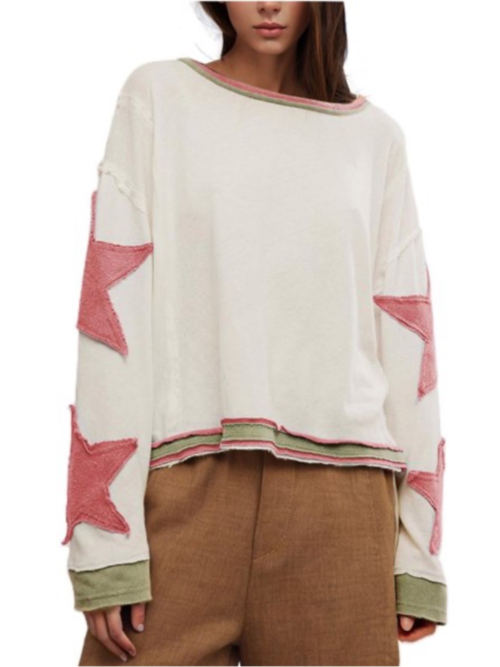 Amazon loose fitting star top